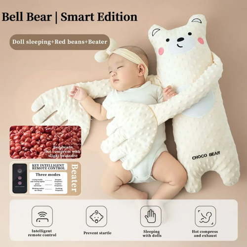 Choco Bear – Baby Sleep Support Pillow